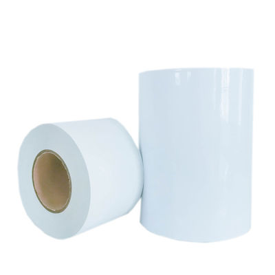 Materiais de etiquetas de rolos de revestimento PET de ópala