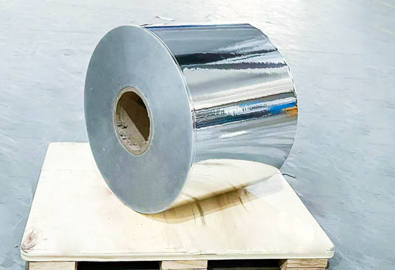 Materiais de etiquetas em rolos BOPP transparentes Autocolante 50 μm Espessura da face cola adesiva acrílica