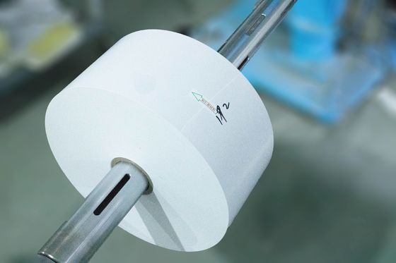 Papel sintético auto-aderente brilhante de jato de tinta de aprovação SGS 50μ espessura da superfície