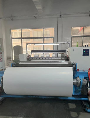 Papel de embrulho de rolos de cola móvel, papel de papel branco certificado pela SGS