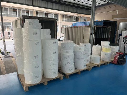 Resistente ao desgaste Auto-aderente Papel sintético impermeável Kraft Etiquetas cola de óleo
