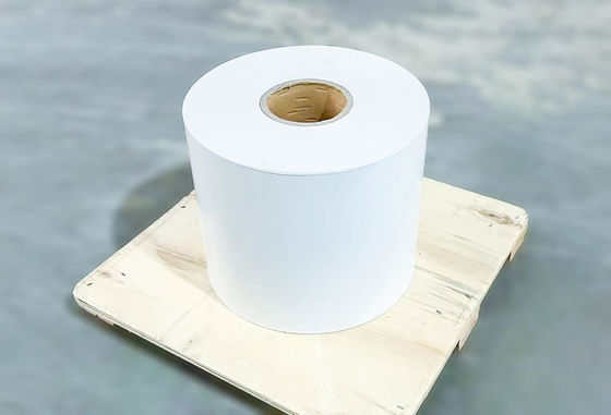 Impressão de gravura de rolo de adesivos em branco