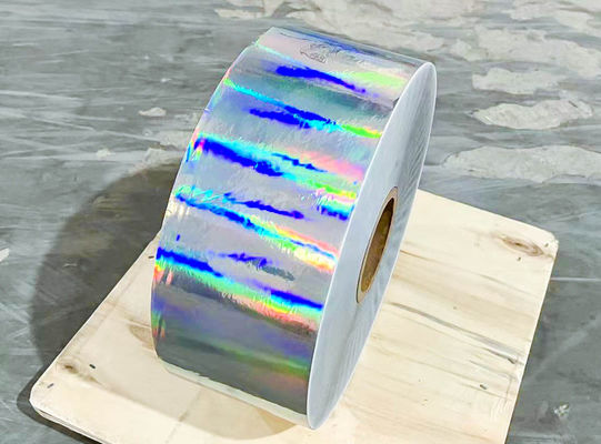 Rolo de filme auto-aderente holográfico à prova de desgaste 50 u Espessura da superfície