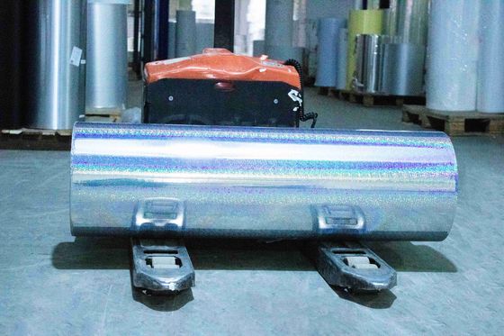Glue Removível Auto-Adesivo Holográfico Film Label Papel resistente ao desgaste