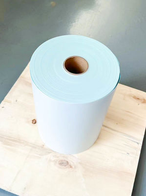 Rolo de etiquetas de impressora térmica resistente ao desgaste, cola de fusão a quente Etiquetas autocolantes à prova d' água