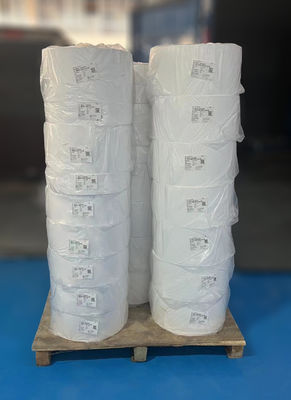 Rolo de papel revestido com cola de fusão a quente 80 u espessura da face