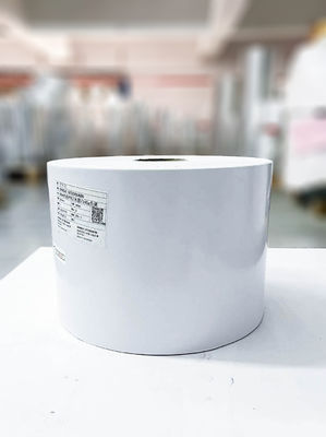 Rolo de papel PE transparente, rolo de papel adesivo acrílico de vidro