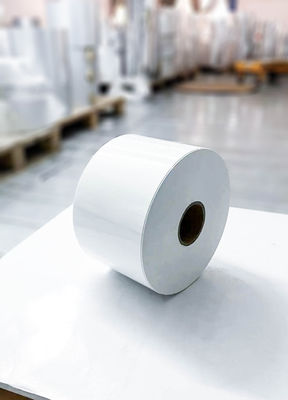 Etiquetas de papel auto-aderente e resistente à água, revestimento de superfície PET de ópala