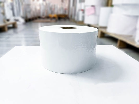 Coleira acrílica BOPP Adesivo Papel Jumbo Roll 30 μm Espessura da face