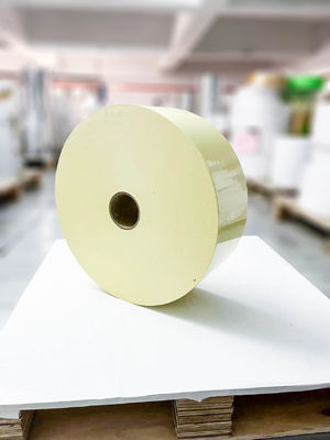 Papel Jumbo à prova de arranhões, rótulos transparentes resistentes à água espessura da superfície 50 u