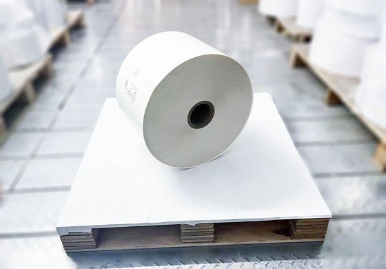 Papel brilhante, transparente, resistente a produtos químicos