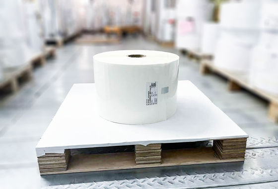 Papel brilhante, transparente, resistente a produtos químicos