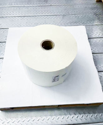 Cola de óleo Branco Material da etiqueta BOPP, Papel sintético BOPP 50μ espessura da face
