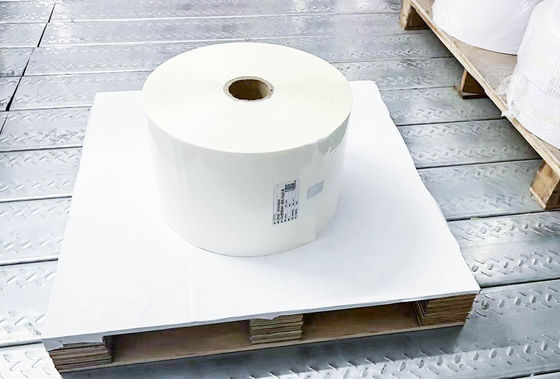 Adesivo Acrílico Cola Láctea Etiqueta PE Material Papel Rolo Grande Ordinário Adesivo