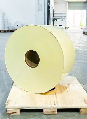 Tipo de cola móvel auto-aderente de liberação de papel laminado de revestimento PET transparente Certificado SGS