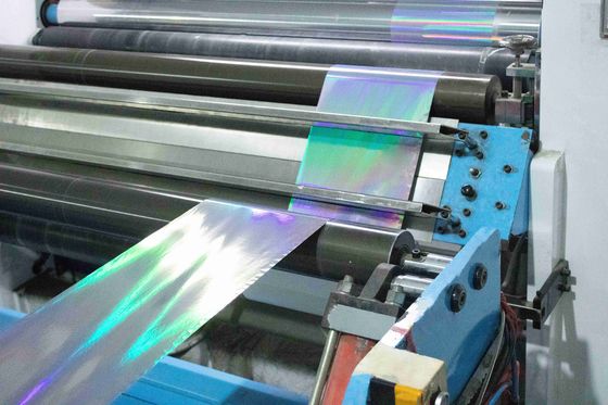 Cola acrílica filme holográfico transparente, papel de filme holográfico à prova d' água