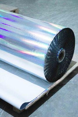 resistente à água Auto-aderente Holográfico Film Etiqueta de papel 50u espessura da superfície