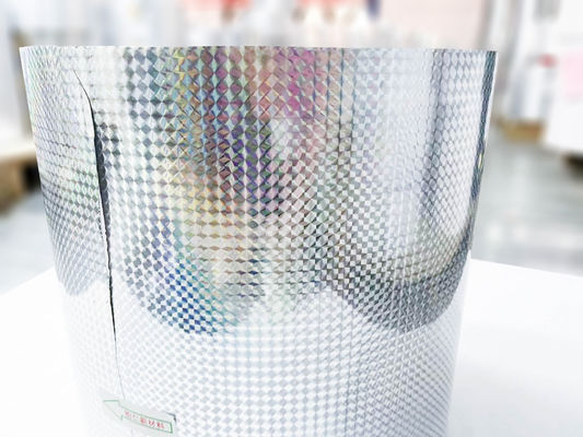Extra Adesivo Auto-Adesivo Holográfico Film Etiqueta de papel cola de óleo
