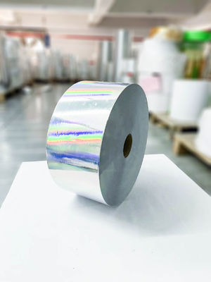 Papel auto-aderente transparente de filme holográfico, certificado SGS