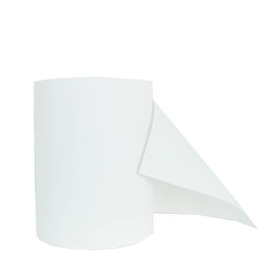 Material de papel sintético pegajoso normal, papel adesivo a jato de tinta 75μ espessura da superfície