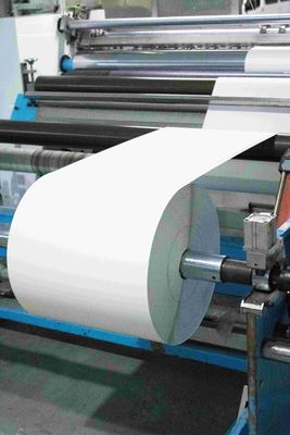 Papel térmico à prova de calor Papel Jumbo Roll Acrílico Adesivo Adesivo