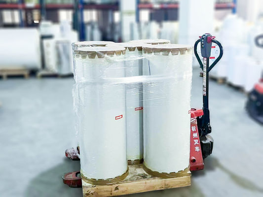 Tipo de cola de óleo Etiquetas de impressão auto-aderentes Papel MATTE PRATA PET