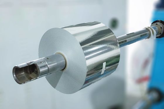 Materiais de etiquetas autoaderentes de PET de prata escovada Rolo 100 u Espessura da superfície