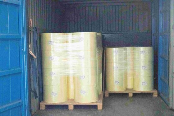 Materiais de etiquetas auto-aderentes de PET prateado fosco Tipo de cola de água