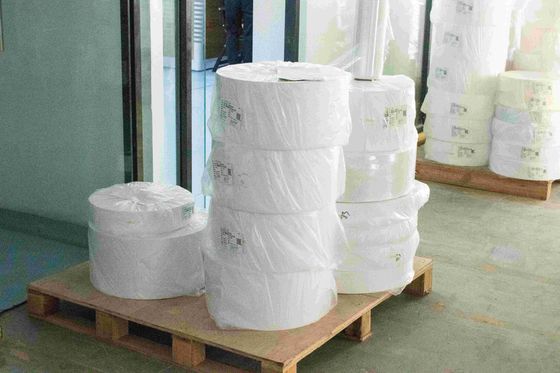 Rótulo de papel sintético certificado pela SGS, espessura da superfície 54U Rótulo de fusão a quente
