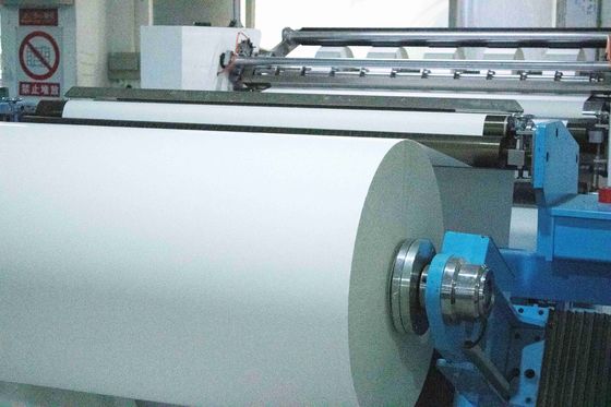 Papel revestido com cola móvel tipo PE, folha de papel branco pegajoso comum