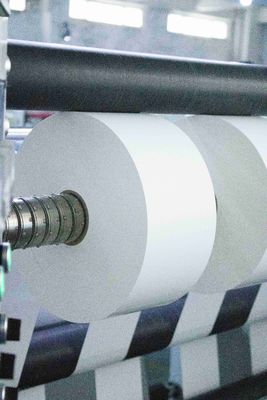Etiquetas de papel revestido de adesivo resistente à água Certificado SGS Prova química