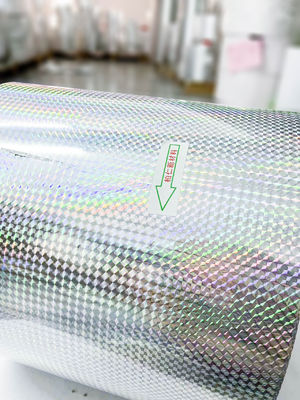 Acrílico cola auto-aderente papel de filme holográfico certificado SGS