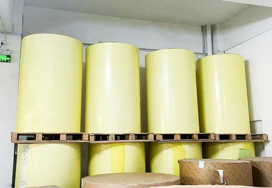 Papel de vidro branco adesivo universal de fusão a quente para papel revestido de 80±5% do peso de base