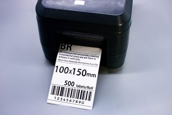 100x150x500 Etiquetas de embalagem Ficha de logística e Ficha expressa em branco