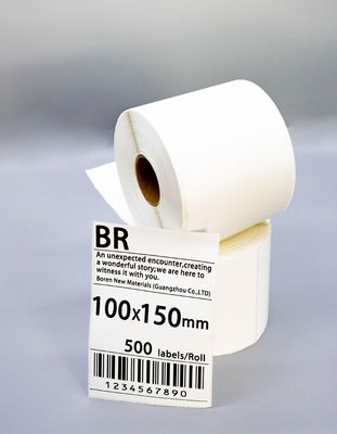 100x150x500 Etiquetas de embalagem Ficha de logística e Ficha expressa em branco