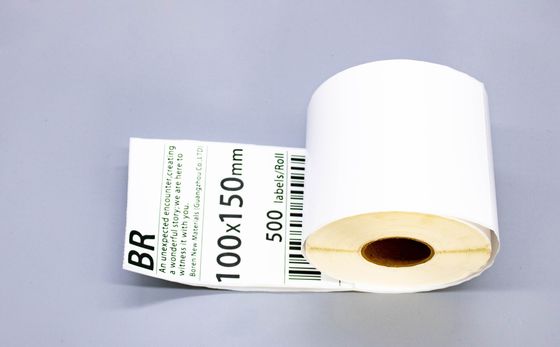 100x150x500 Etiquetas de embalagem Ficha de logística e Ficha expressa em branco