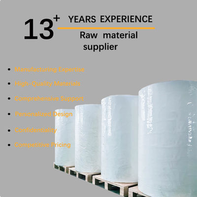 80±5% de peso da camada 70±5% de espessura da camada Material de etiqueta para impressão em papel revestido