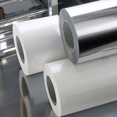 Adesão inicial ≥ 16N 80g Papel revestido Material de etiqueta impresso em papel de vidro branco