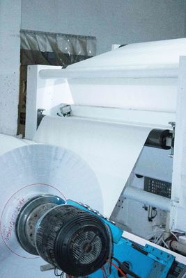 Bom preço Papel revestido com cola móvel tipo PE, folha de papel branco pegajoso comum on-line