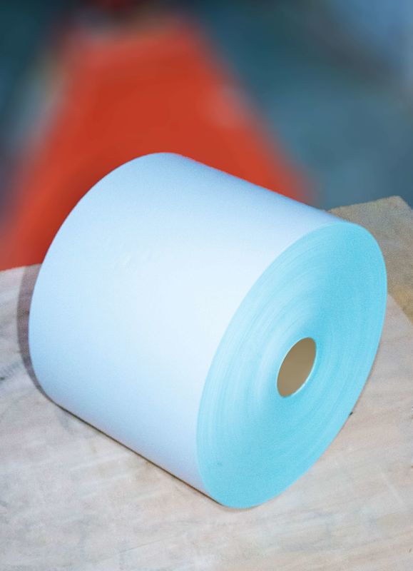 Papel térmico anti-calor folhas de papel em rolos gigantes