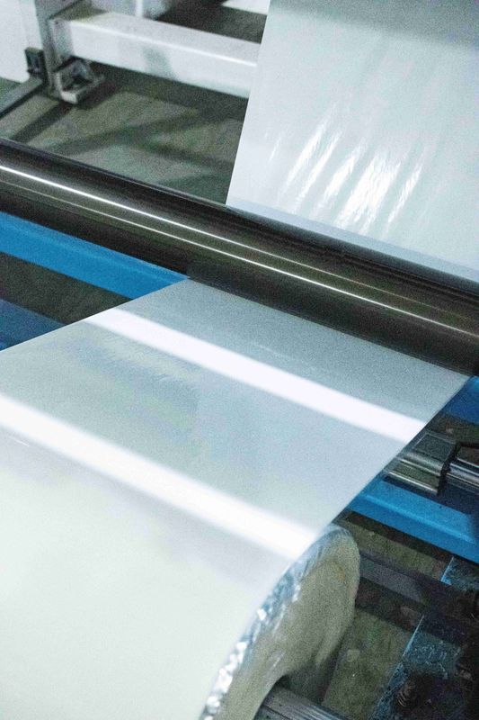 Filme de impressão PET transparente Etiquetas auto-aderentes Materiais Papel tipo cola quente
