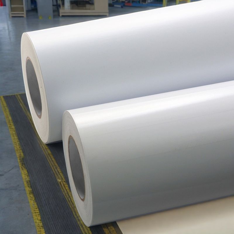 80±5% de peso da camada 70±5% de espessura da camada Material de etiqueta para impressão em papel revestido