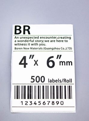 Bom preço Impressora de etiquetas portátil 4x6 com tecnologia térmica on-line